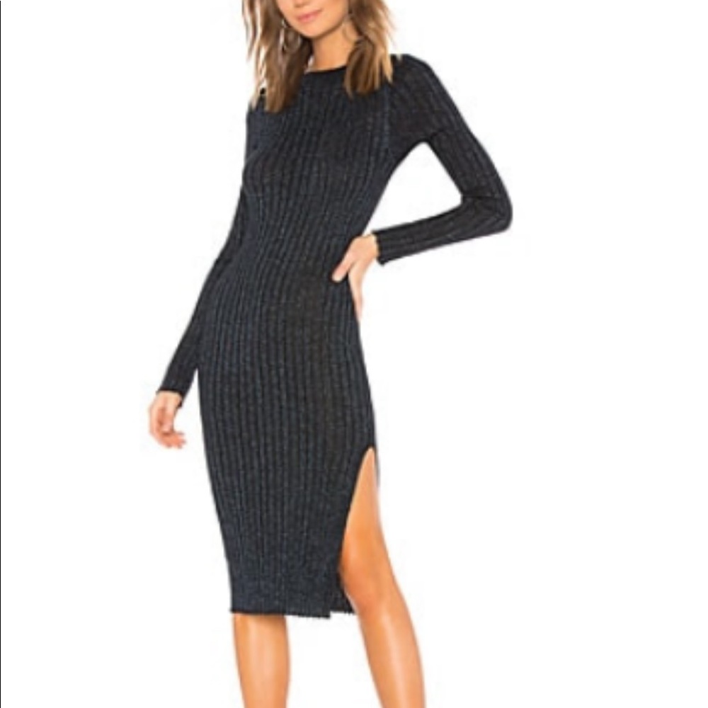 Superdown sparkle sweater dress - Picture 4 of 4